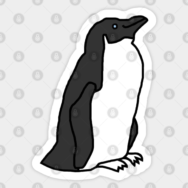 Little Blue Penguin Cute Animals Sticker by ellenhenryart